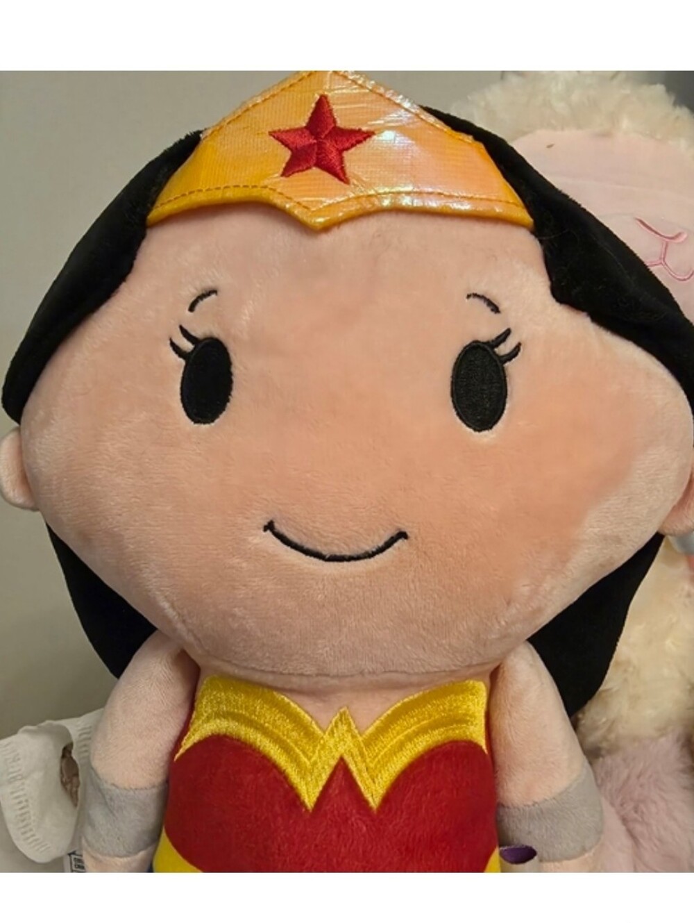 Hallmark Itty Bittys Large Wonder Woman Plush Toy - Red/Yellow/Black